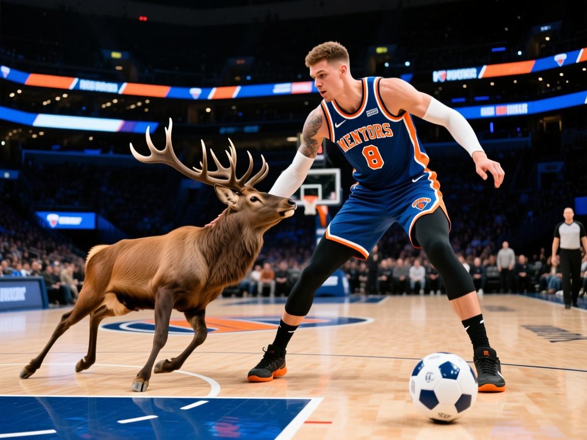 雄鹿负于尼克斯，字母哥孤军奋战难奏效